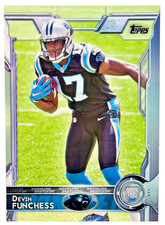 2015 Topps Football Devin Funchess Rookie Card RC #418 Carolina Panthers. rookie card picture