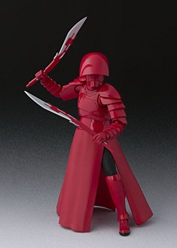 S.H.Figuarts Star Wars Last Jedi Elite Praetorian Guard Double Blade Figure - Picture 3 of 9
