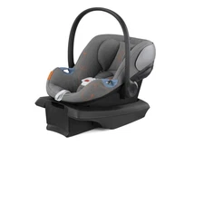 Cybex Aton G Infant Car Seat Safelock Base, Sensor Safe, Lava Grey (Floor Model)