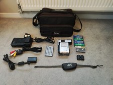 JVC GR-DV3 Handheld Digital Video Camcorder + Charger, Remote, Battery & Cable