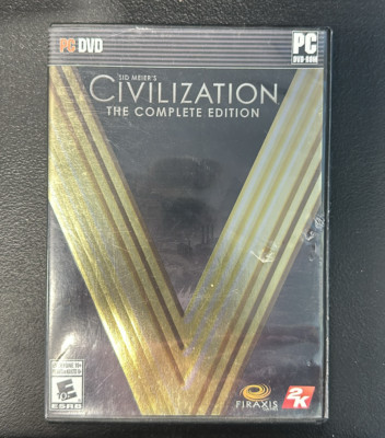 Sid Meier's Civilization V - The Complete Edition (PC DVD)  (B16-32)