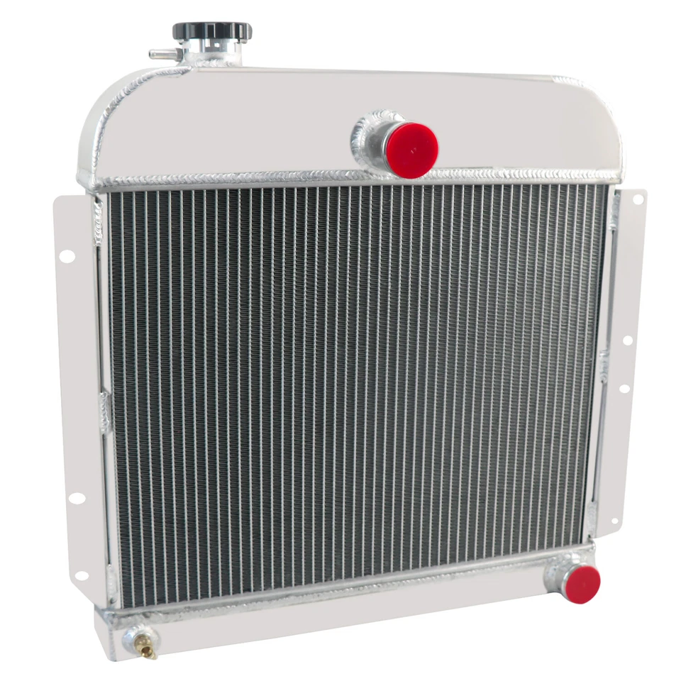 4-Row Aluminum Radiator Fit 1941-52 Plymouth Concord Special Deluxe Suburban - Imagem 2 de 4