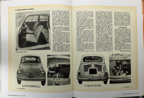 fascicolo Quattroruote Collection FIAT 600 modellino auto 1:24 libro edicola car - Foto 7 di 8