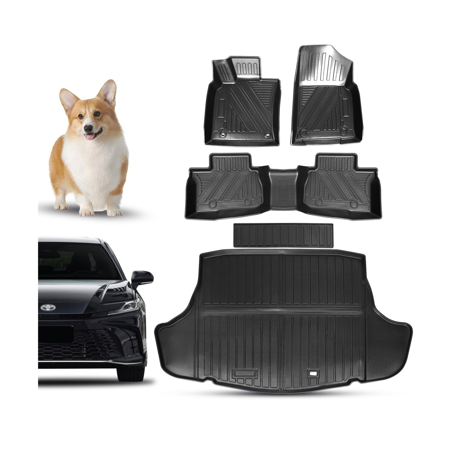 2025 Toyota Camry All-Weather Rear Cargo Liner Floor Mat