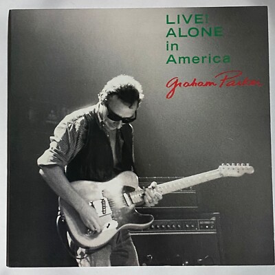 Graham Parker - Live! Alone in America Record LP Vinyl 9673-1-R RCA 1989 NM/NM