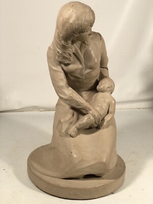 Vintage Austin Productions Mother and Child Sculpture by David