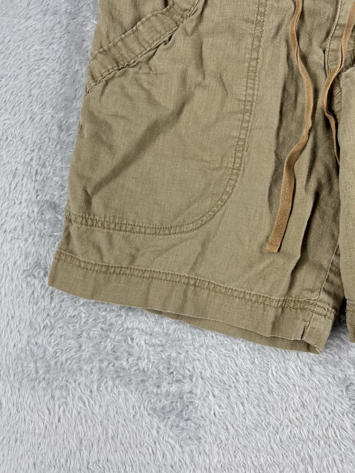 Шорты женские Patagonia 4 бежевые островные конопляные шорты 8 дюймов с карманами на шнурке пляжные - Изображение 3 из 4