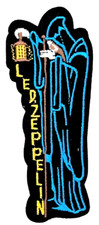 Led Zeppelin Rock Music Applique Embroidered Iron on Patch