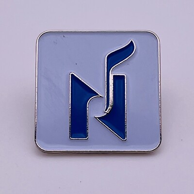 Enamel Pin - Appears To Be A Jewish Letter - Lapel, Hat - Apologies I Don t Know