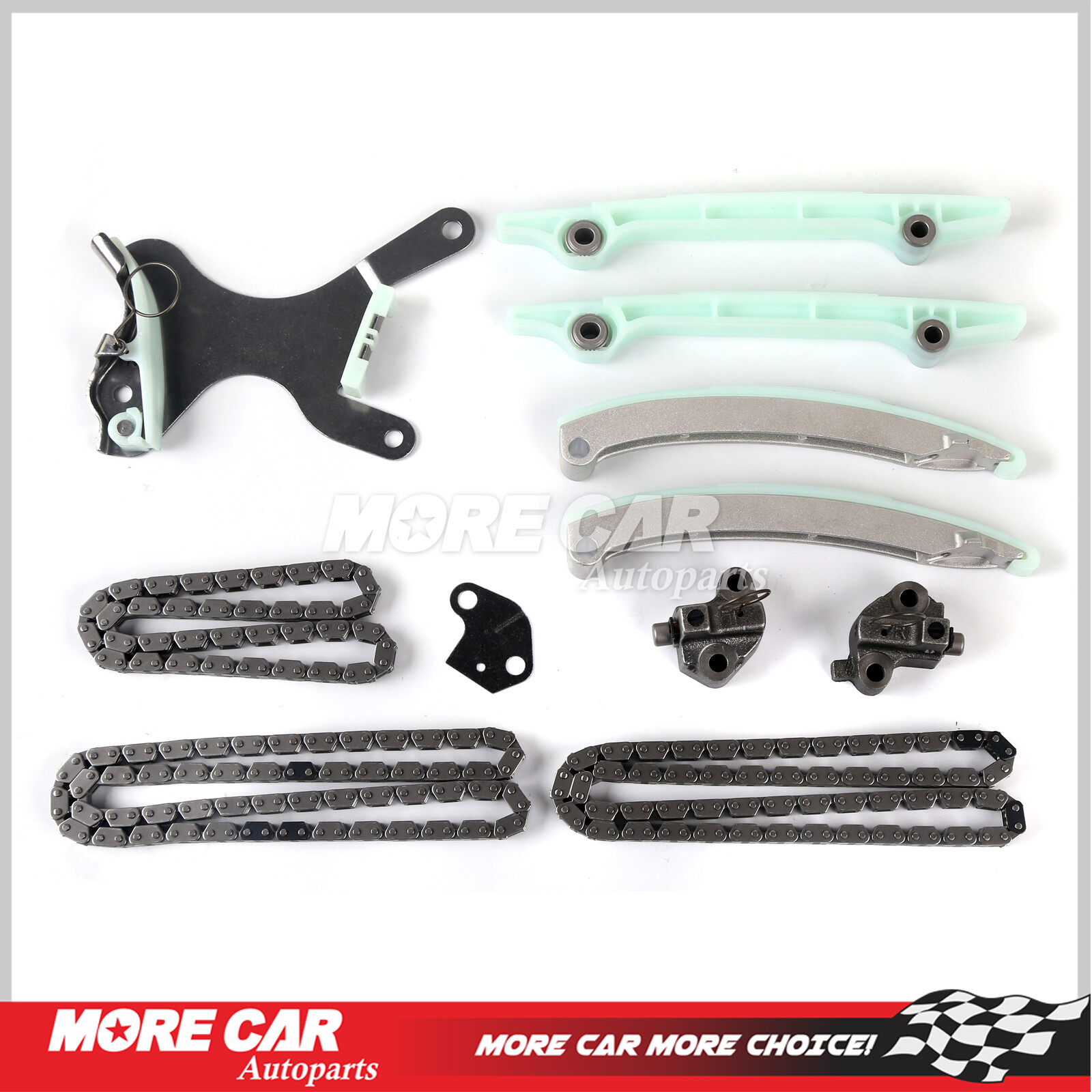 Engine Main Con Rod Bearing Timing Chain Kit Fit 4.7 T L V8 EVA For 99-08 JEEP GRAND CHEROKEE RAM DODGE DURANGO 4.7L 9-0393S - Foto 4