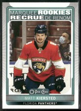 2021-22 Upper Deck #636 Matt Kiersted Florida Panthers Rookie OPC Update Card