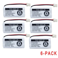 6X Home Phone Battery for VTech BT-162342 BT183342 BT283342 Empire CPH-515J USA