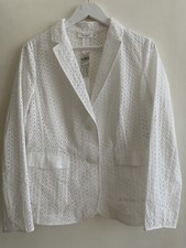 Gerry Weber Summer Jacket Size 14 White