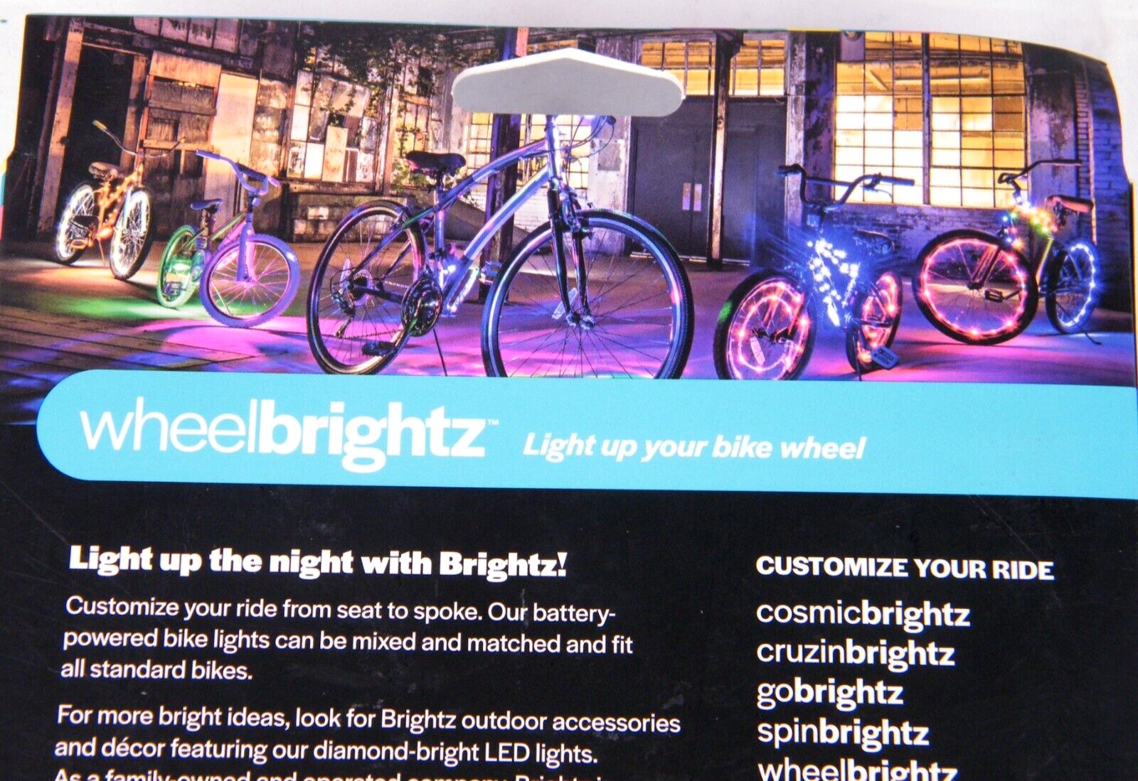 2-Pack Set WheelBrightz - Pastel LED Light Bike Wheels for 20-29 inch Bicycle