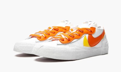 Nike Blazer Low Sacai White Magma Orange size 10.5 | eBay Nike Blazer Low Sacai White Magma Orange size 10.5 | eBay