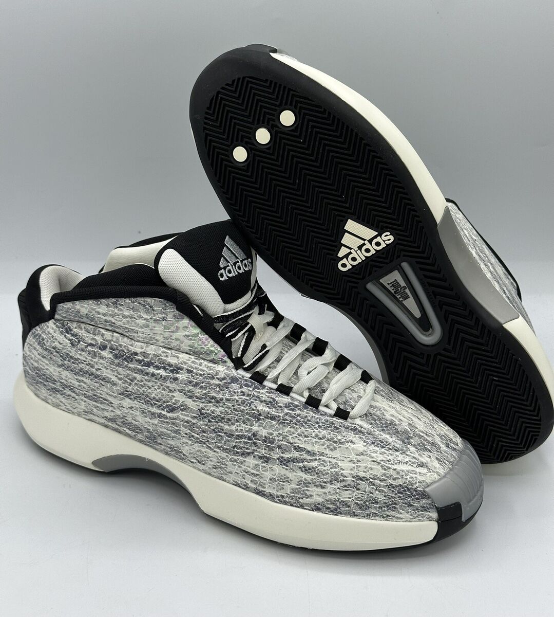 adidas Kobe Crazy 1 Snakeskin White Black Mamba GY2405 Men's adidas Kobe Crazy 1 Snakeskin White Black Mamba GY2405 Men's
