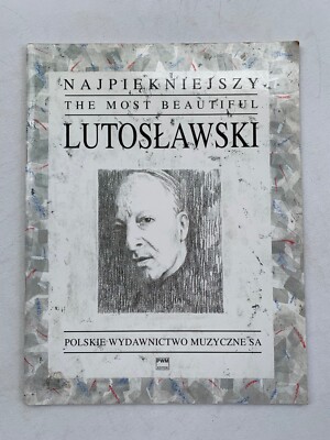 Noten. Lutoslawski. The Most Beautiful.  For Piano.
