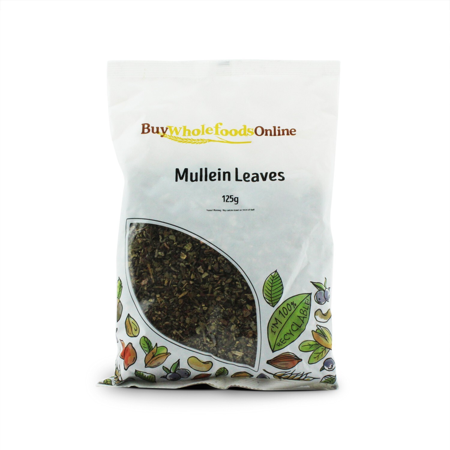Mullein Leaves 125g | BWFO | Free UK Mainland P&P