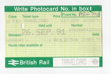 Ascom Autelca B8050 Travelcard Season - 1991 Quickfare from Norbury (APTIS era)