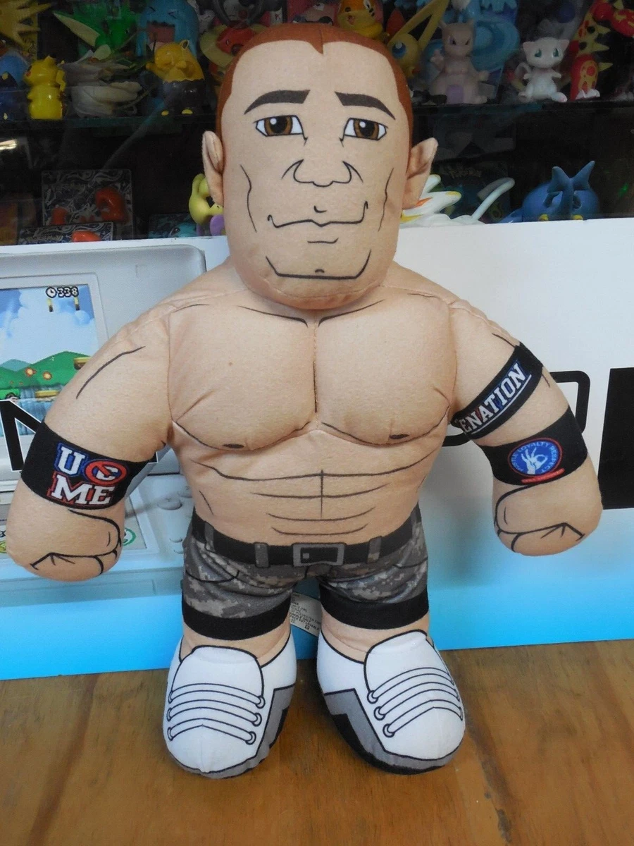 Vintage 2011 WWE John CENA Plush Wrestler Doll Brawlin Buddies 16