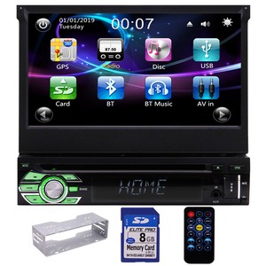 1 din radio mit externem monitor