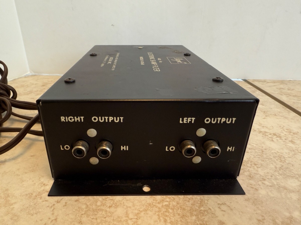 BOZAK N-106B ELECTRONIC BI-AMP FILTER | eBay BOZAK N-106B ELECTRONIC BI-AMP FILTER | eBay