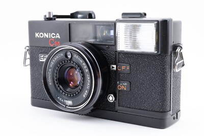 Exc++++** Konica C35 EF Point & Shoot Film Camera 38mm F/2.8 Japan