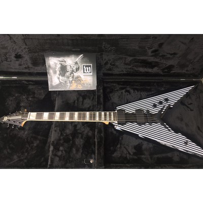 Zakk Wylde Autographed Pinstripe Viking Guitar & Certificate 