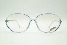 Vintage Rodenstock 201 PA Blue Transparent Oval Glasses Frame NOS