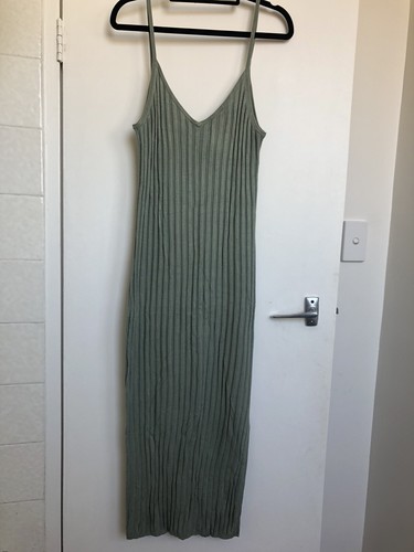 SAMPLE Brand Green Stretch Rib Cotton 
