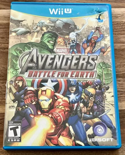 Marvel Avengers: Battle For Earth - Nintendo Wii U Tested and Works