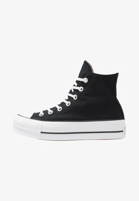 Converse Chuck Taylor All Star Lift Black White 560845c Platform Canvas  Shoes | eBay