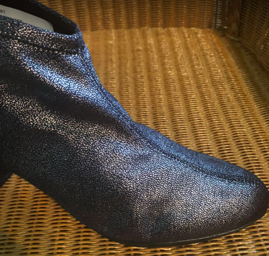 NEU: ELEGANTE CITY STIEFELETTEN EDLER GLITZER-EFFEKT EUR 40 B.C. bronze *095681 - Bild 3 von 4