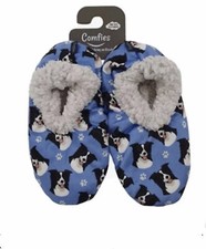 Border Collie Super Soft Womens Slippers 3