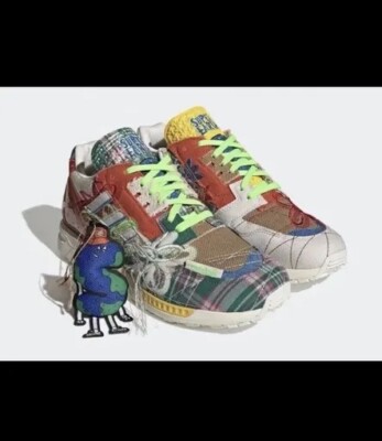 ADIDAS Men s ZX 8000 SUPEREARTH SEAN WOTHERSPOON Shoes Sz. 3.5 NEW GZ3088