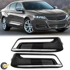 For 2014-2020 Chevy Chevrolet Impala Fog Light Grille Cover Bezels Trim LH & RH