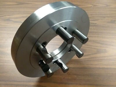 CME 10" D1-6, D6 semi-finished adapter Plate for CHUCKS #ADP-10-D6SM