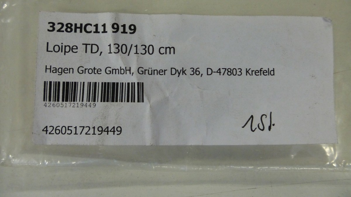 Hagen Grote Tischdecke 130 cm x 130 cm Wintermotiv Fäustlinge weißgrau bunt