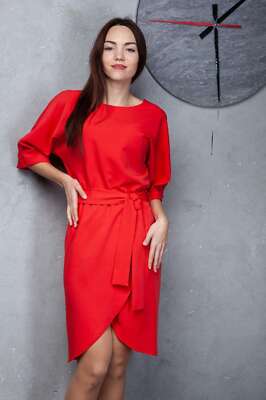Elegant Fashion Dress Red With Elegant Fashion Skirt On Smell Fashionable NEW