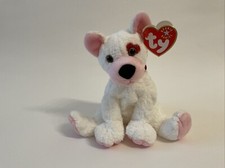 Ty Beanie Baby CUPID the Valentine Dog (6.5 Inch) MWMTs Plush Stuffed Animal Toy