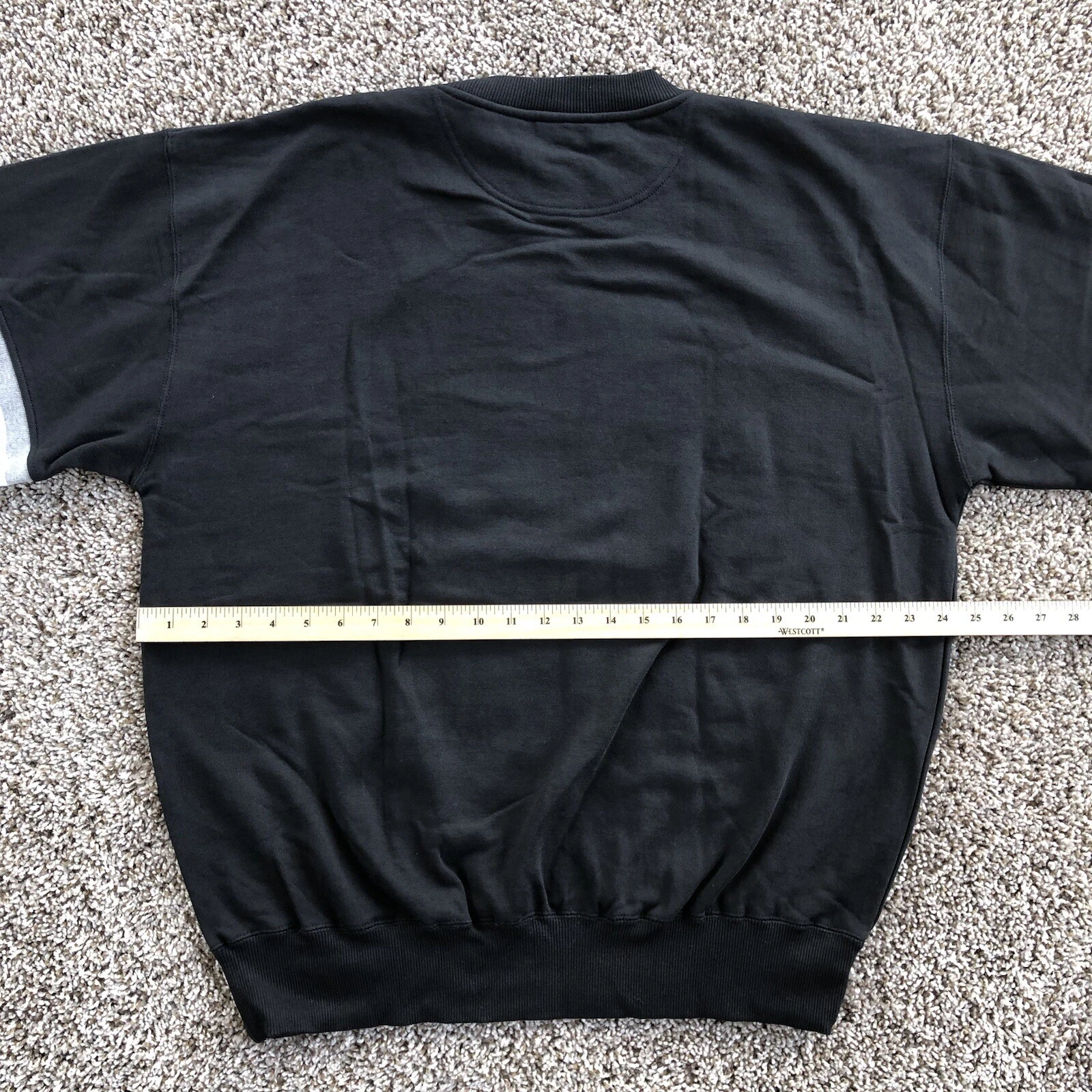 COACH Felpa pullover ricamata Colorado Buffaloes taglia L nera girocollo Y2K usata in ottime condizioni