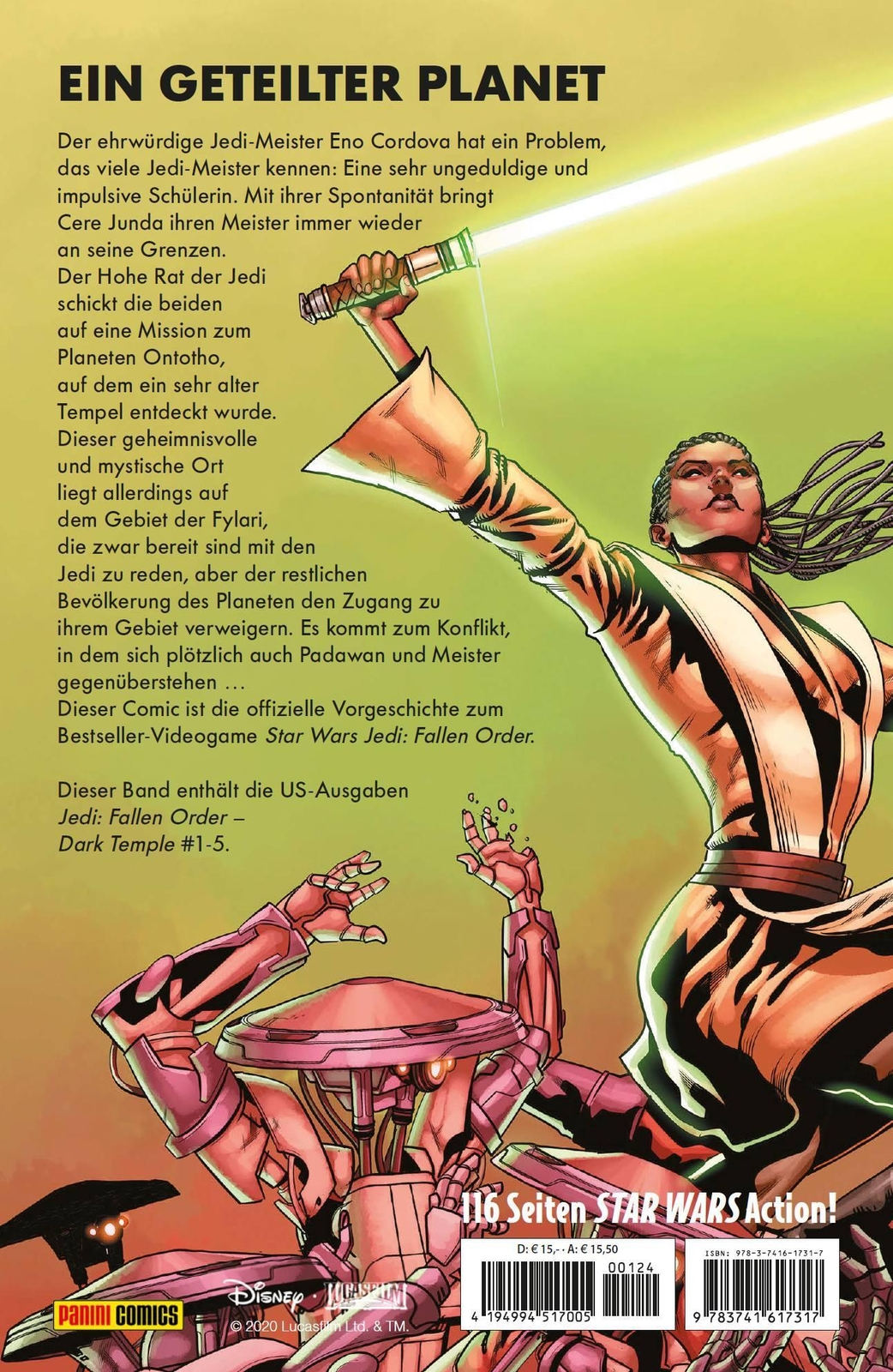 Thumbnail - Star Wars Comics: Jedi: Fallen Order - Der Dunkle Tempel | Rosenberg