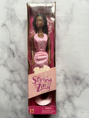 Vintage Mattel 2001 Spring Zing Christie Barbie Doll | eBay
