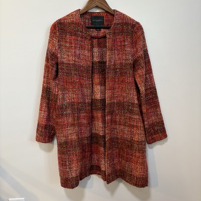 Christian Siriano Open Front Knit Jacket Small Fall Boho Layering