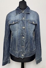 Dünne Closed Jeans Jacke Gr L Hemd 8965