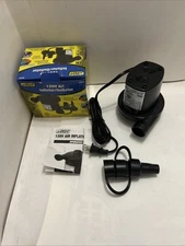 Electric Air Pump 120V (AC) Inflator&Deflator W 3 Adapter Nozzles Airtight 60397