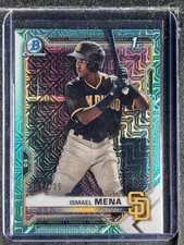 Mena, Ismael - 2021 Bowman Chrome Prospect - Mojo - 51/225