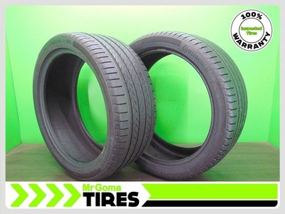 2 245/40R20 USED TIRES CONTINENTAL ECOCONTACT 6 Q MO XL 7.4/32 TREAD 99Y 2454020