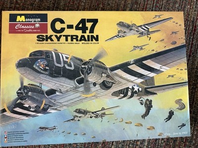1/48 Monogram Classic C-47 Skytrain OPEN BOX COMPLETE KIT