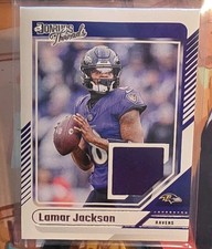 2024 Panini Donruss - Donruss Threads Lamar Jackson #DTH-LJA (MEM)